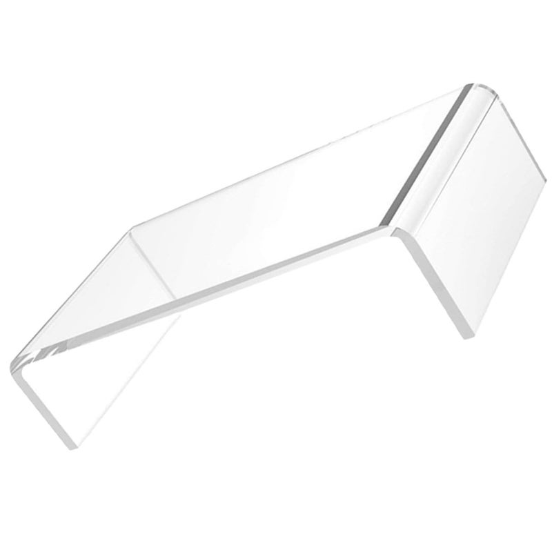 Thickened Acrylic Monitor Riser Laptop Stand Small Size For Ergonomic Desk Setup - Image 2