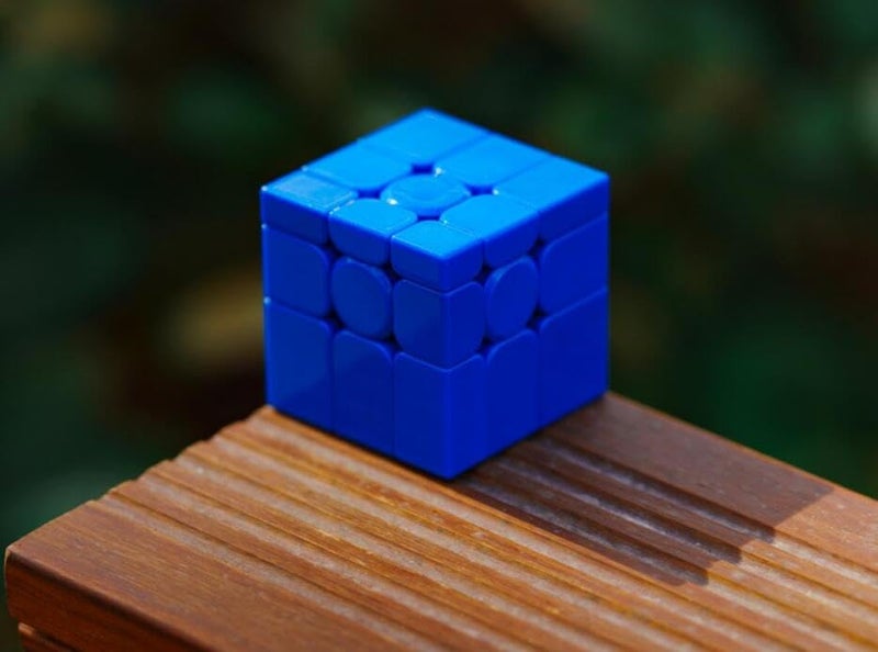 Cuberspeed moyu Mirror Cube v2 Magnetic uv Coated Speed Cube Blue Mirror Blocks Moyu Mirror Cube Magnetic Cube Puzzle - Image 5