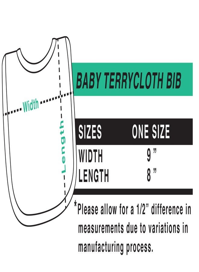 inktastic Future Tennis Star Baby Terry Cloth Bib White and Black 485cb - Image 2