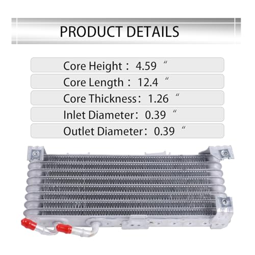 Holdia Automatic Transmission Oil Cooler 329100E070 Compatible with Highlander 35L 20172019 GAS - Image 3