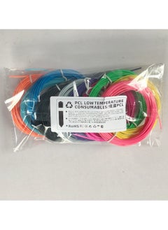 Generic Accessories for 3D printing pen: High temperature PCL filament (50 meters) 10 rolls (10 colors)  - Image 2