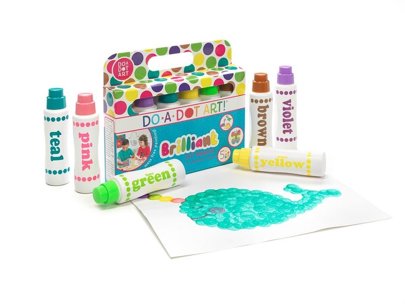 Do.A.Dot Art! Do A Dot Art! Brilliant Colors 6 Pack Washable Paint Dot Markers Daubers for Children, The Original Dot Art Marker, Made in the USA - Image 2