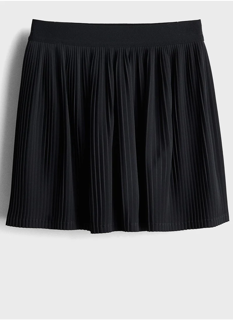 H&M Drymove™ Striped High Waist Skirt