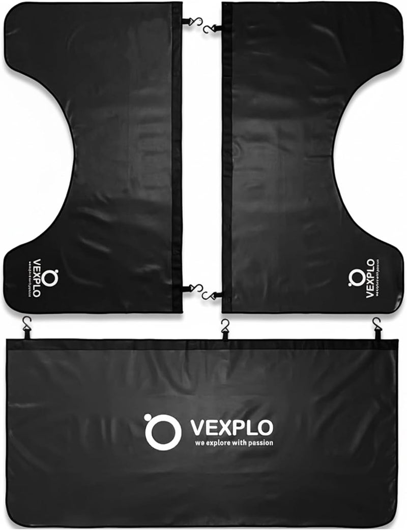 VEXPLO أغطية الرفرف المغناطيسية Vexplo للميكانيكيين، 3 قطع حماية الرفرف مزدوجة الطبقة للميكانيكيين مع خطافات ومغناطيس قوي مخيط، ملحقات ميكانيكية عالمية - مقاس M مضاد لامتصاص الروائح الكريهة - Image 1