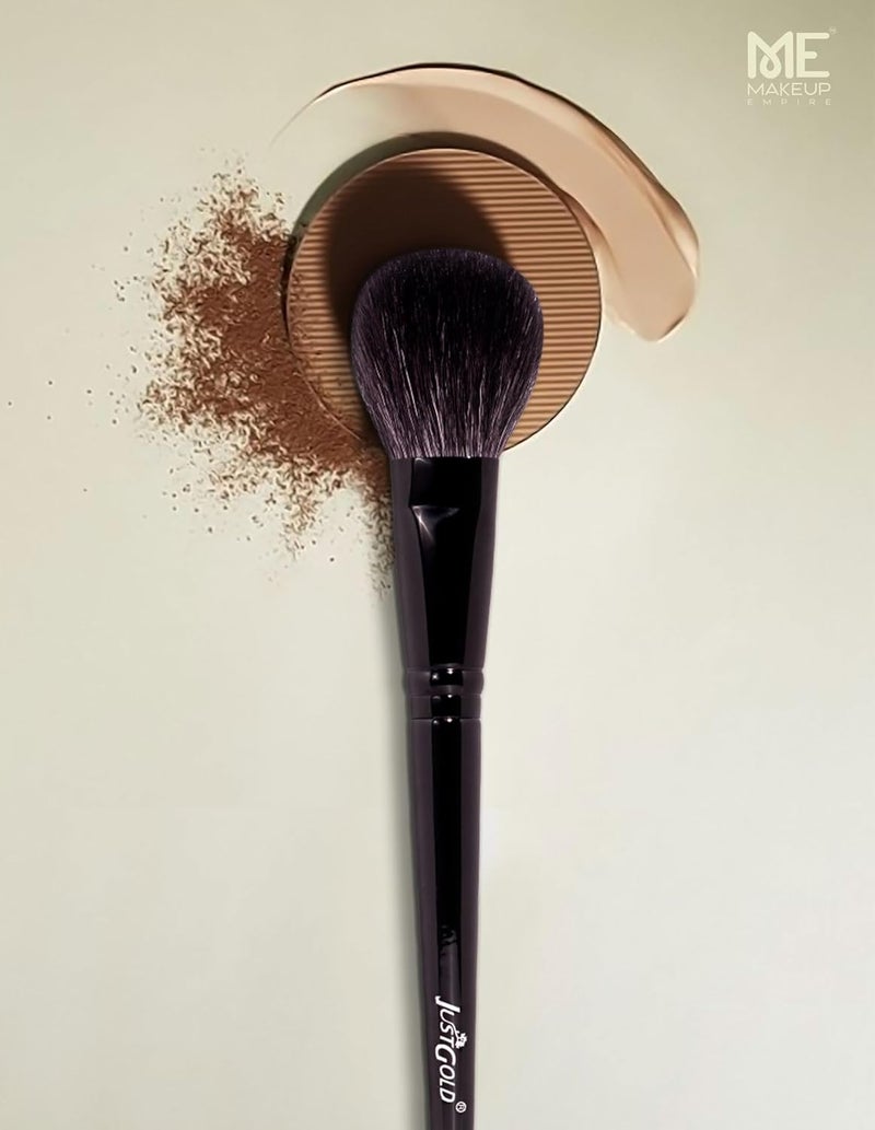 JUST GOLD Flat Shader Concealer Brush for Applying or Blending Cream Contour or Cover Foundation #55 - Image 5