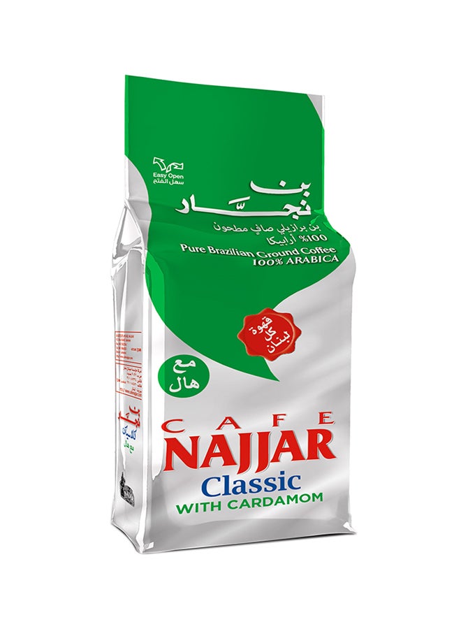 Najjar Pure Brazilian Ground Coffee With Cardamom 200g - Image 1