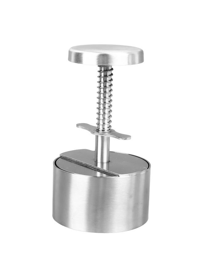 Thoraya Stainless Steel Burger Press Professional Efficient Manual Prevents Stick Grill Press for Burgers Beef Vegetables Cooking  - Image 2