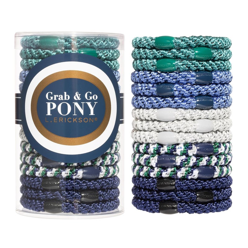 L. Erickson Grab  Go Pony Tube Sapphire Ice