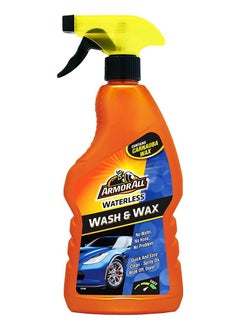 ARMOR ALL Waterless Wash & Wax 500ml Contains Carnauba Wax  - Image 1