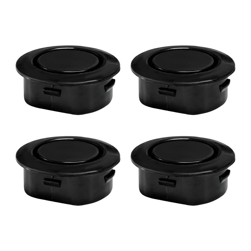 YTFRL 4 PCS Car Rear Bumper Radar Hole Cover, Durable Plastic Front Rear Bumper Sensor Hole Plugs, Waterproof Radar Holes Plug Body Protective Accessories for Most Cars Sedans SUVs - Image 1