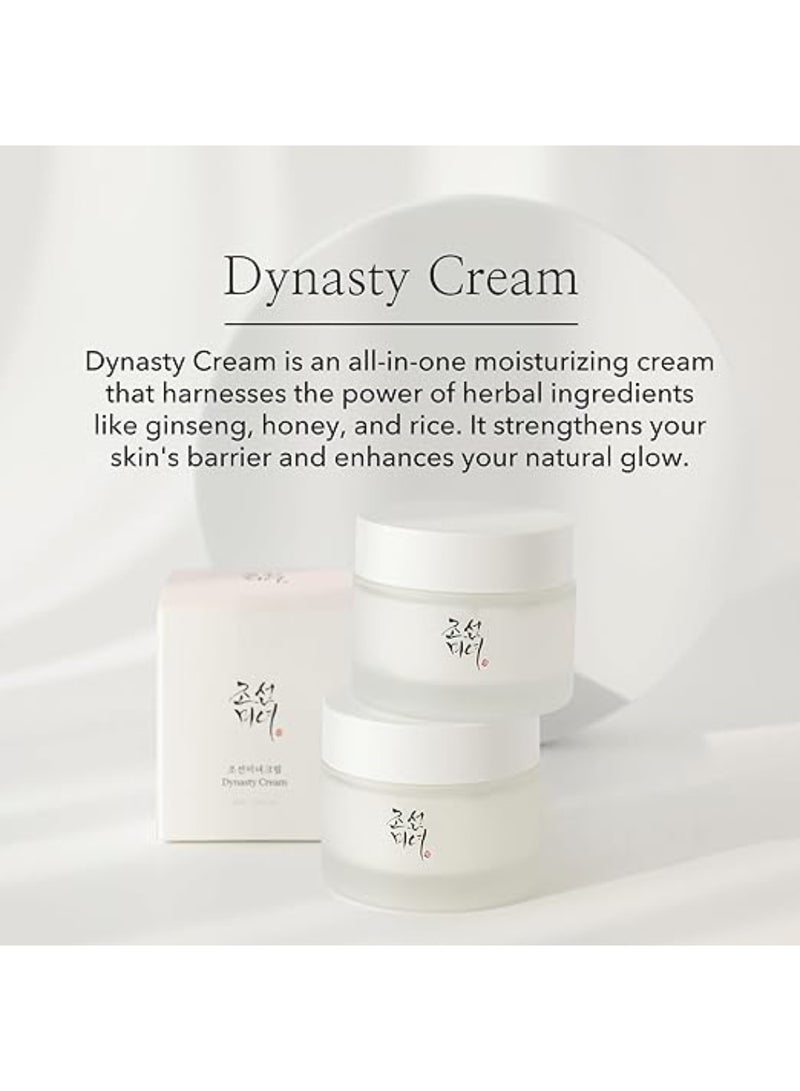 Beauty of Joseon Dynasty Cream Facial Moisturizer for Dry, Acne-Prone, Sensitive Skin. Daily Hydration Korean Skincare for Men and Women 50ml White 50ml - Image 2
