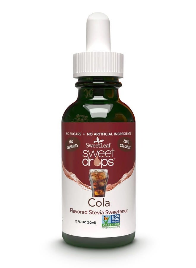 SweetLeaf Wisdom Natural Liquid Stevia, Cola 2 oz (Pack of 1) - Image 1