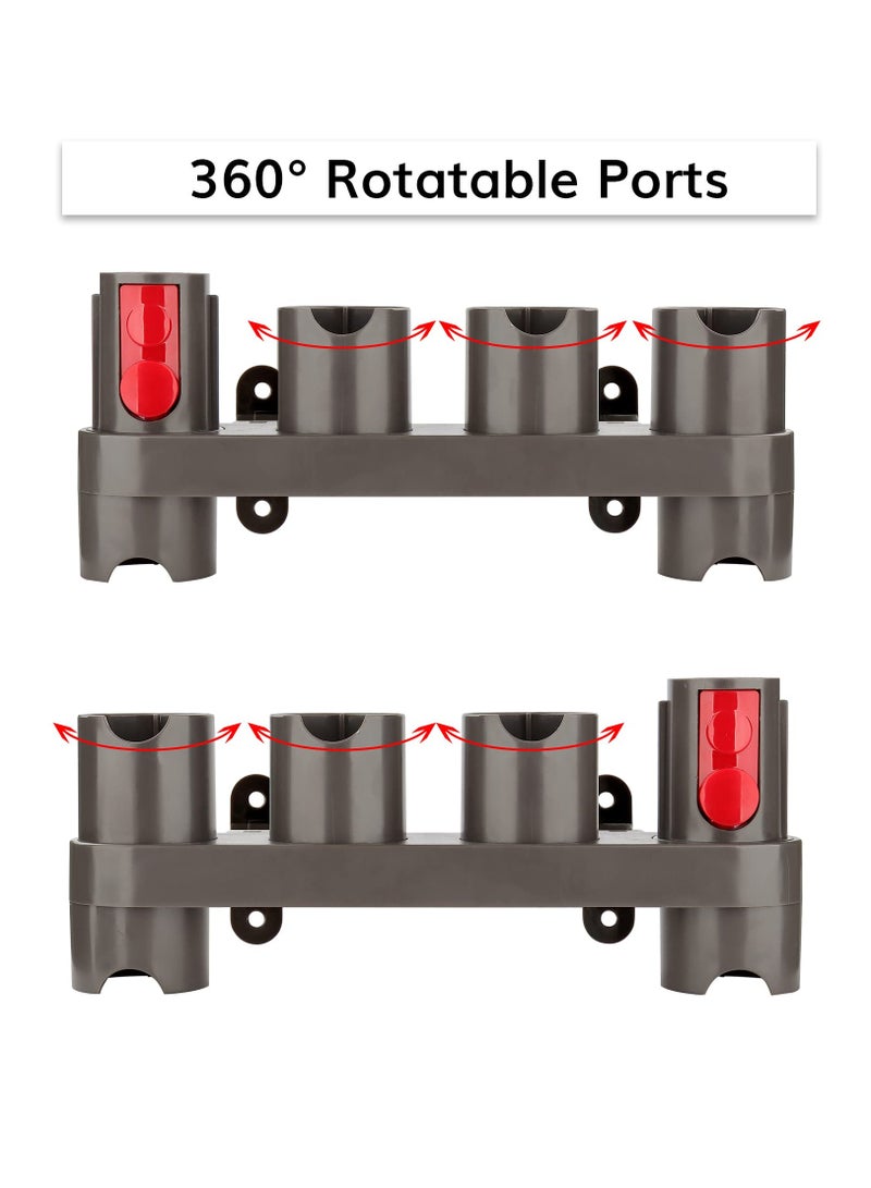 SYOSI KASTWAVE Accessories Mount Holder for Dyson Accessories Mount for Dyson V15 V8 V7 V10 V11and Compatible with Docking Station Wall Mount Attachments - Image 4