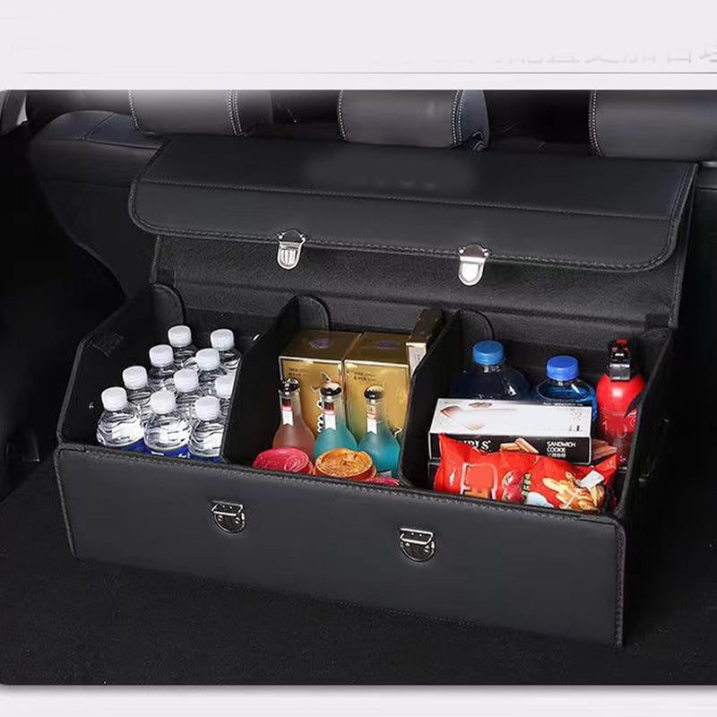 Your Personal Car Trunk Maestro, Car Trunk, Car Trunk Box, Car Organizers and Storage, Car Trunk Organizer Portable Foldable Waterproof for Car,Home,Camping (Beige XL) - Image 2
