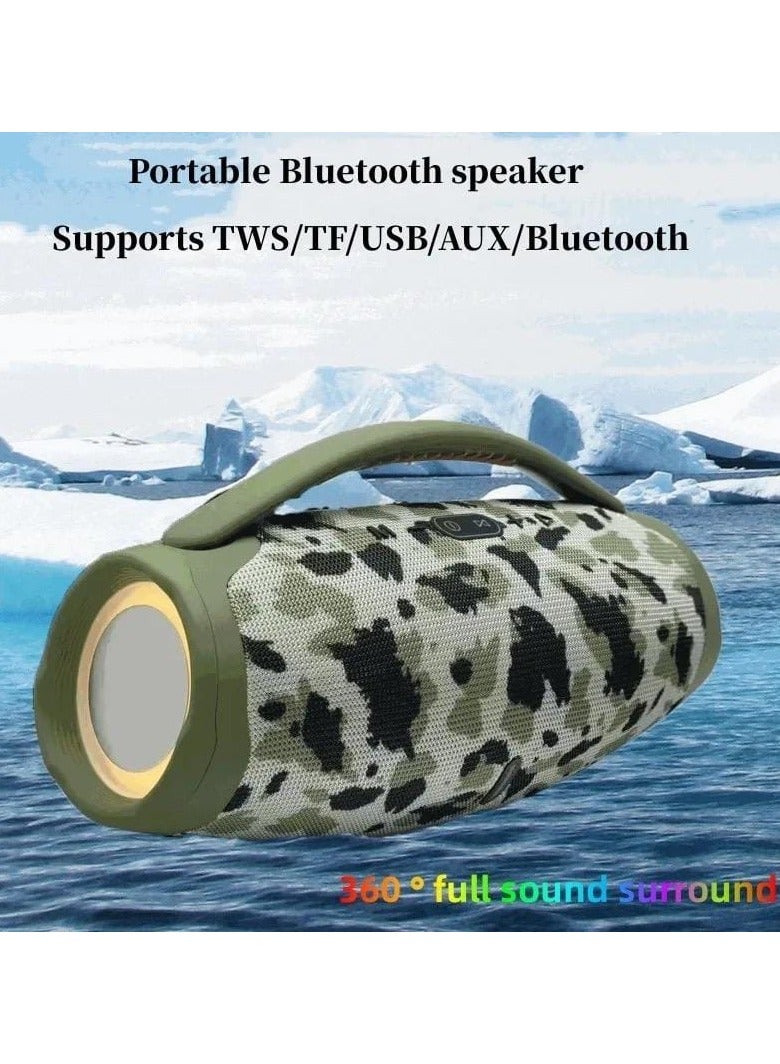 Wireless Portable Bluetooth Speaker With Mic - Image 4