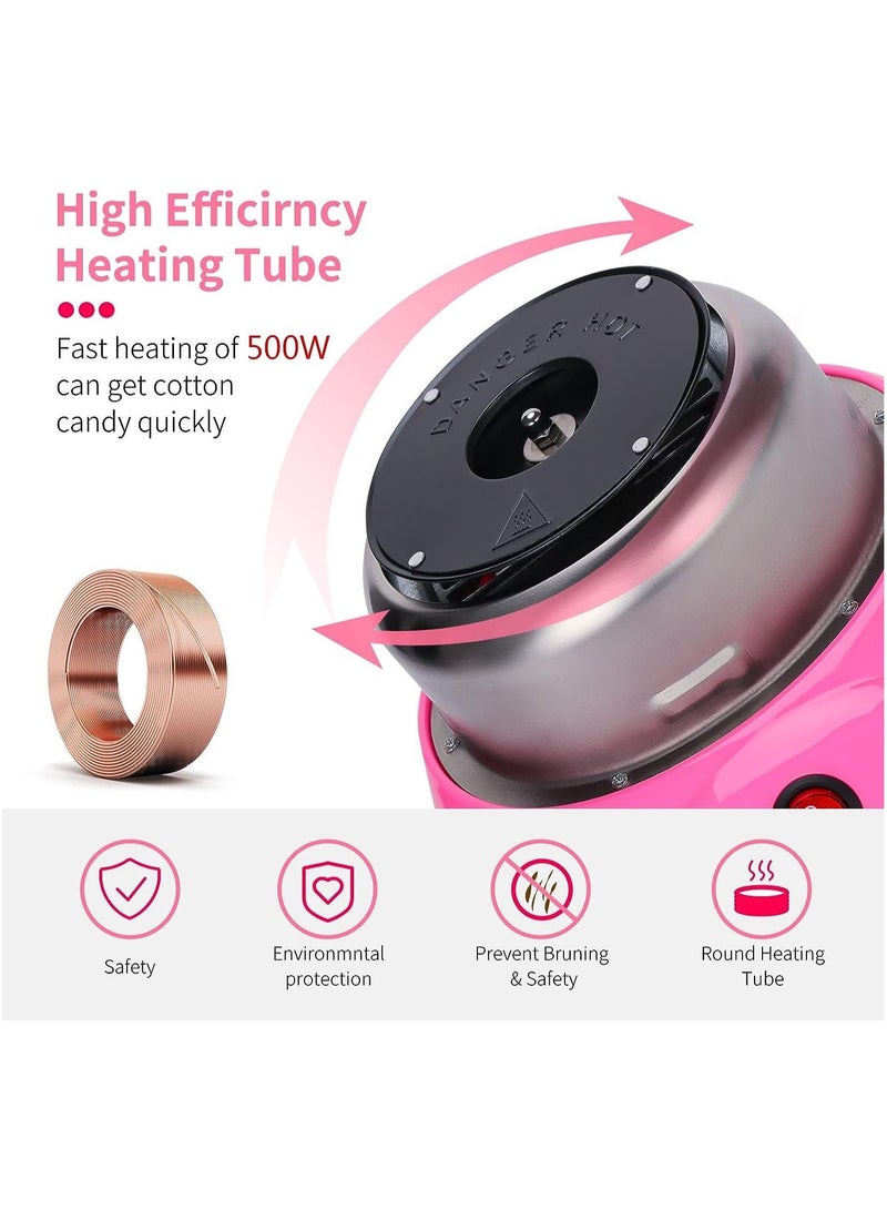 SOSEKO Cotton Candy Maker Mini Sweet Automatic Machine Hard and Countertop Floss Maker Home - Image 3