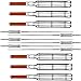 DEAYOU Set of 12 Kabob Grilling Baskets and Skewers, Stainless Steel BBQ Grill Basket Kebab Skewer, Nonstick Portable - Image 2