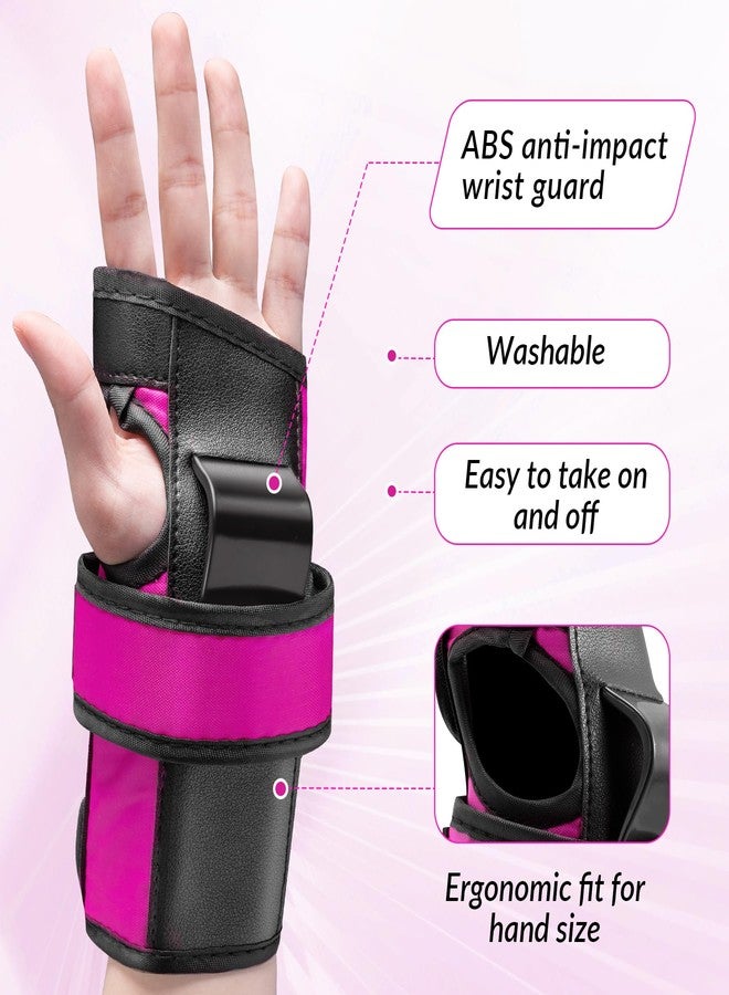 METROLLER Adult & Kids Protective Gear Set for Men, Women Youth Knee Pads, Elbow Pads & Wrist Guards 3 in 1 for Skateboarding Multi-Sports Protective Gear - Image 4