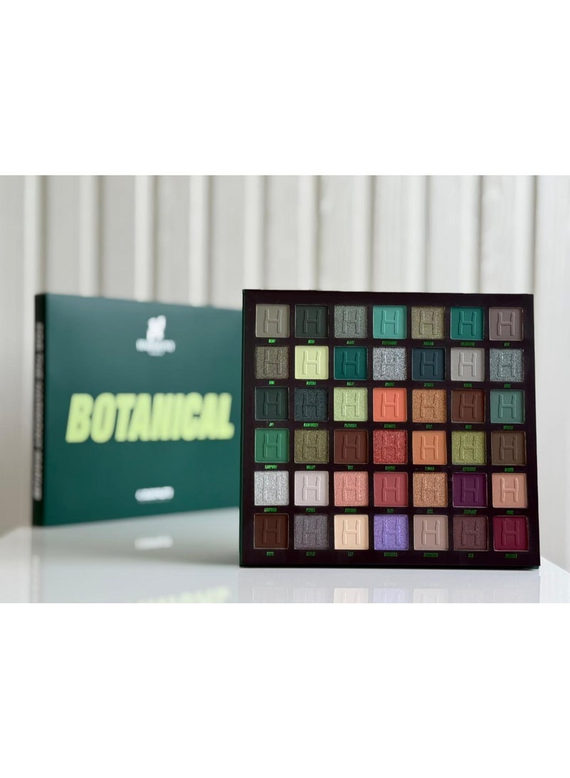 Harmony [100% Original] New Harmony Eyeshadow Palette, 42 Colors, Botanical - Image 5
