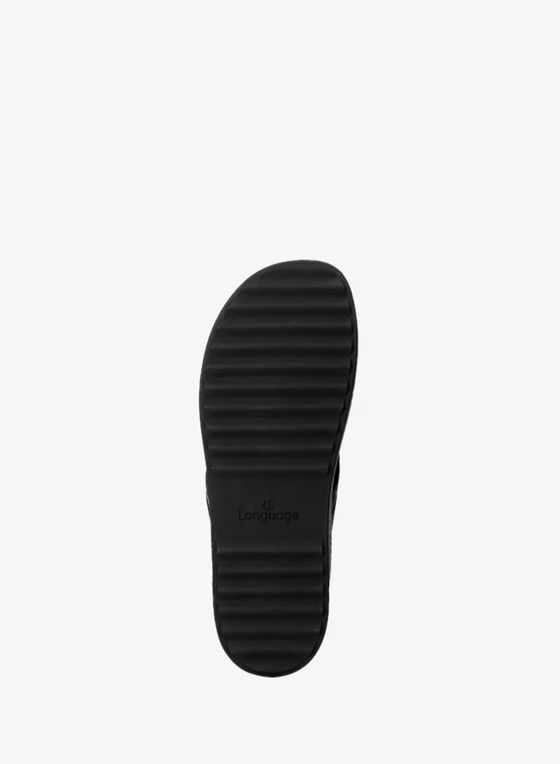 Language Black Men's Diego Sandal for Men | Best Price UAE