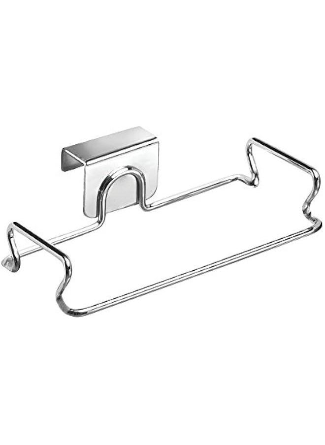 Generic - Plastic Bag Holder for Over-The-Cabinet Storage, Kitchen Organizer - Chrome - Image 1