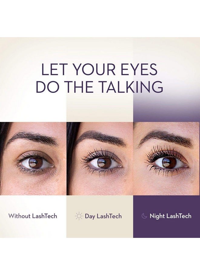 Jerome Alexander Lashtech Day & Night Volumizing Mascara Set With Eye Makeup Remover Black  - Image 4