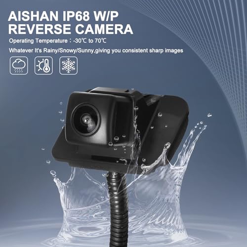AISHAN Rear View Backup Camera Parking Assist Camera Compatible with Honda Accord 2014 2015 2.0L 2.4L L4 Replace# 39530-T2A-A71 39530T2AA71 590-438 HO1960101 - Image 4