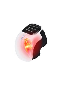 Knee Massager with Heat and Kneading for Pain Relieï¼ŒInfrared Heated Vibration Physiotherapy for Arthritis Massager ¼ŒCramps and Joint Warmer Rechargeable LED Display