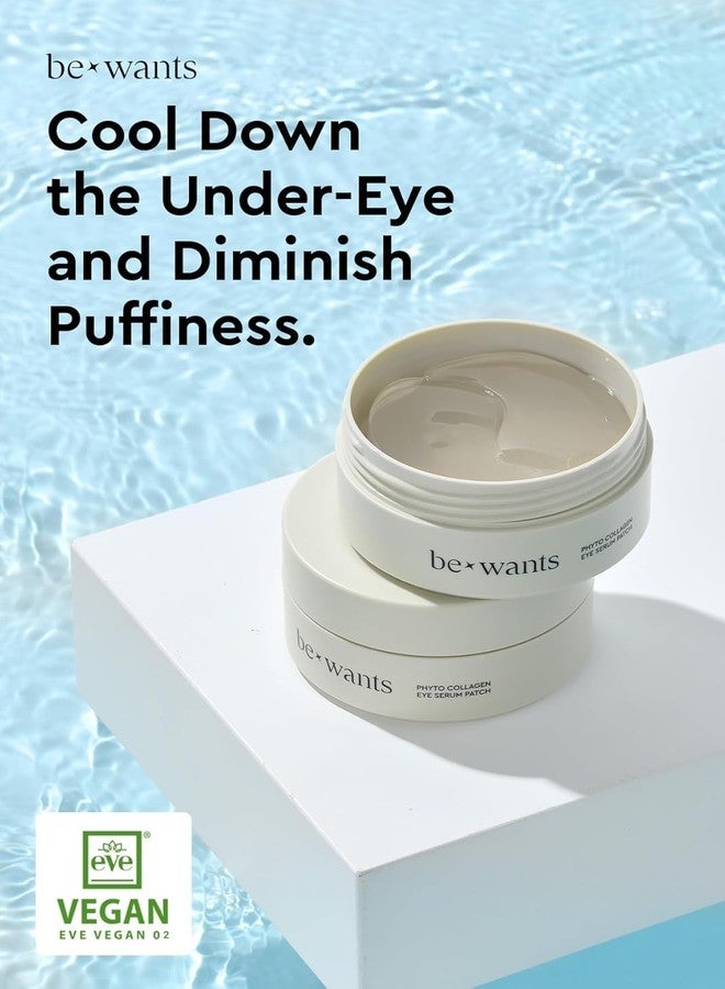 BE+WANTS bewants Under Eye Patches for Puffy Eyes, Korean Under Eye Mask with Vegan Collagen and 71.9% Bamboo Water, Patches for Dark Circles and Cooling, 60 pieces - Image 4