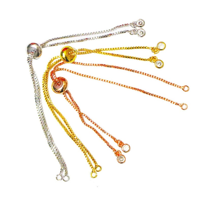 3Pcs Adjustable Extender Chains For Jewelry Making Easy Fit Fashion Design - Image 4
