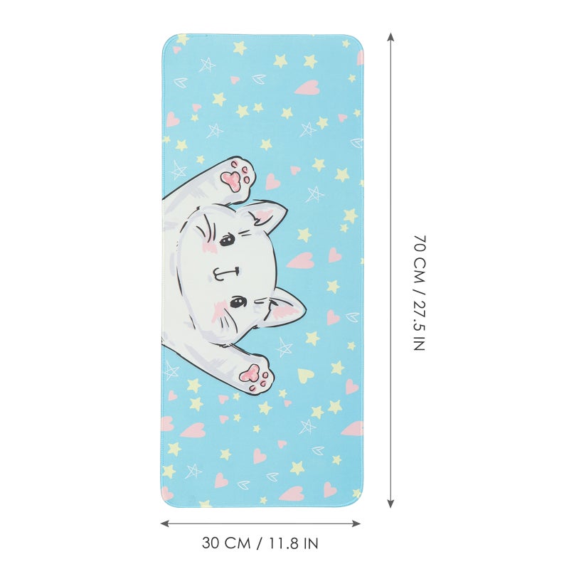2pcs Cartoon Animal Mouse Mouse Pad Household Office Keyboard Mouse Pad - Image 2