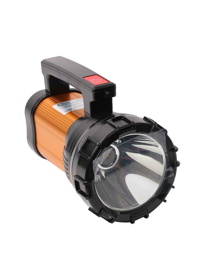 برايتون BRIGHTON ضوء بحث قابل لإعادة الشحن مع شحن USB، بطارية طويلة الأمد، علبة من سبائك الألومنيوم، مقبض، محول شحن، تَأْمِينٌ لِفَتْرَةٍ عامين - مثالي للمغامرات الخارجية. - Image 1