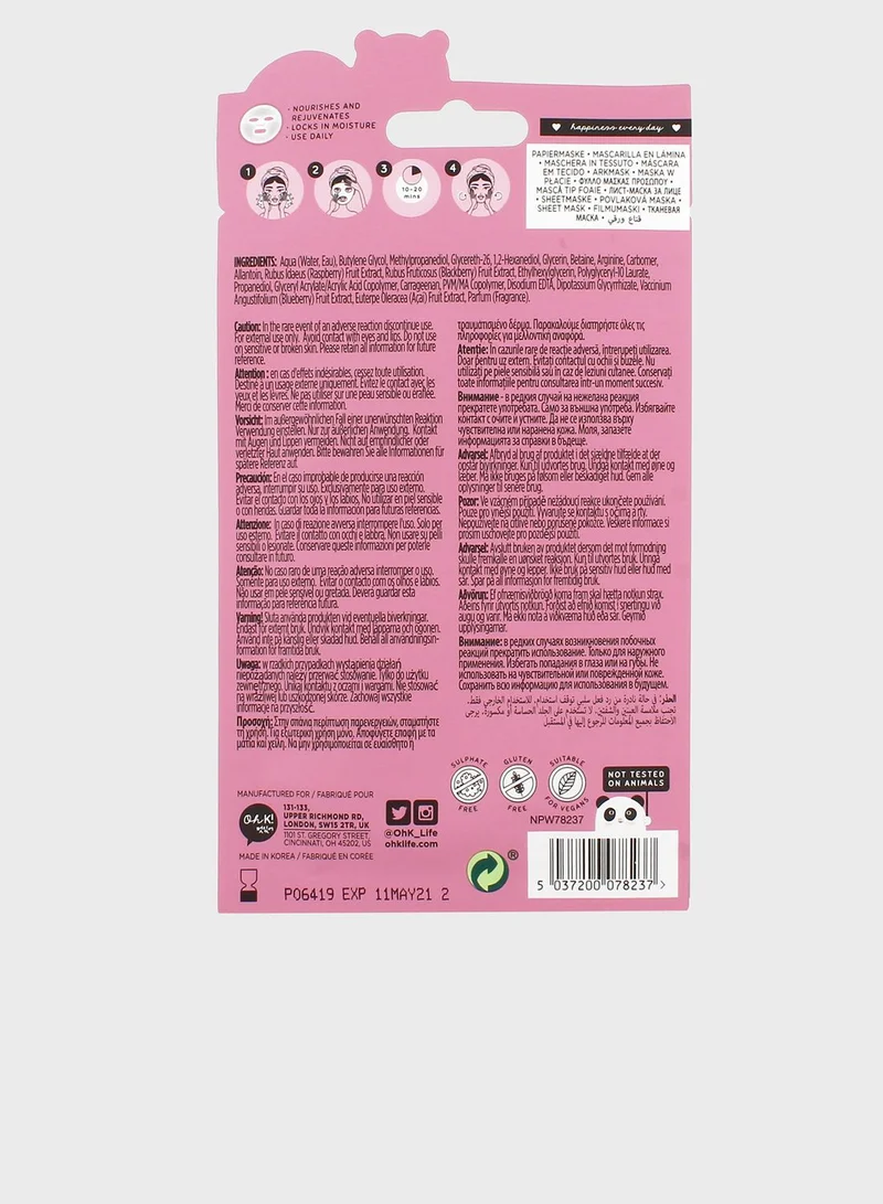 Oh K Acai Sheet Mask