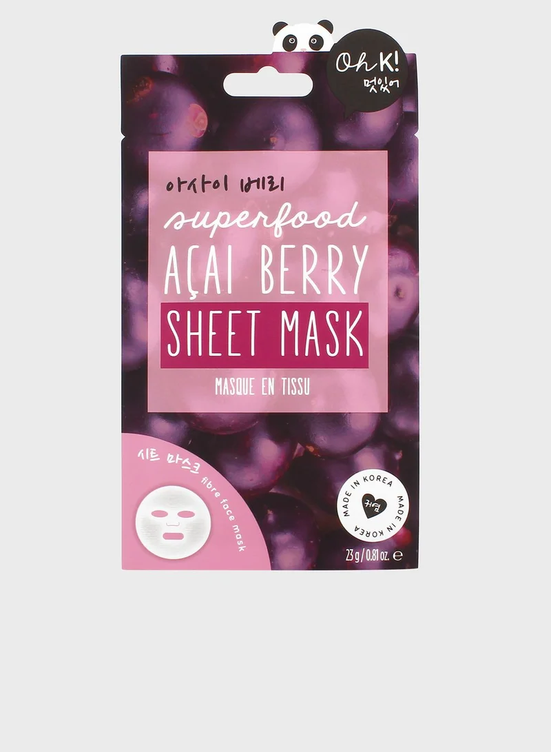Oh K Acai Sheet Mask