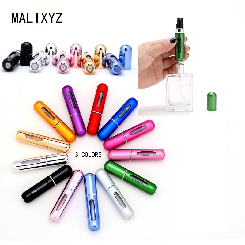 Spot 5Ml Bottom Perfume Bottle Self-Pump Bottled Aluminum Perfume Container Portable Flushing Spray Small - Image 2