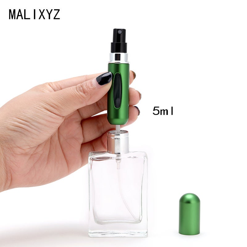 Spot 5Ml Bottom Perfume Bottle Self-Pump Bottled Aluminum Perfume Container Portable Flushing Spray Small - Image 4