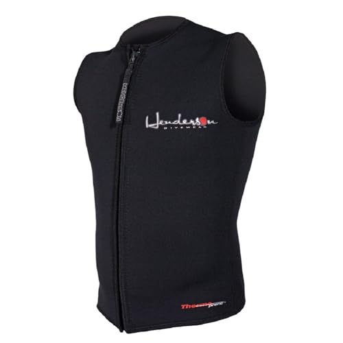 Henderson 3mm Thermoprene Men's Zippered Vest, L - Image 1