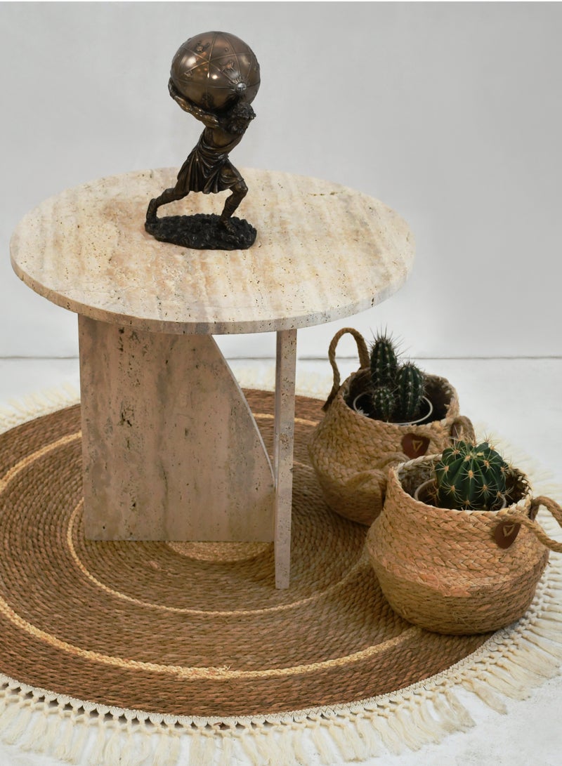 ريتز طاولة جانبية - بيج - Image 1