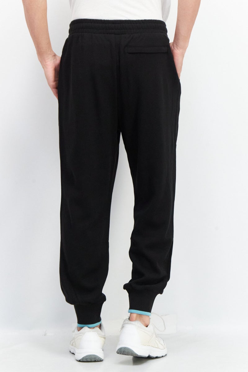 PUMA Men Sportswear Fit Brand Logo Drawstring Training Sweatpants, Black  - Image 4