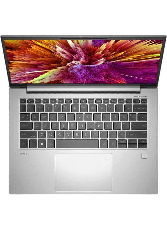 HP لابتوب HP ZBook Firefly 14 G10، معالج Intel Core i5-1340P الجيل 13، 512GB SSD، 16GB RAM، رسومات Intel Iris Xe، شاشة FHD بحجم 14 بوصة، ويندوز 11 برو - فضي (مجددة)، درجة A، ضمان 6 أشهر - Image 3