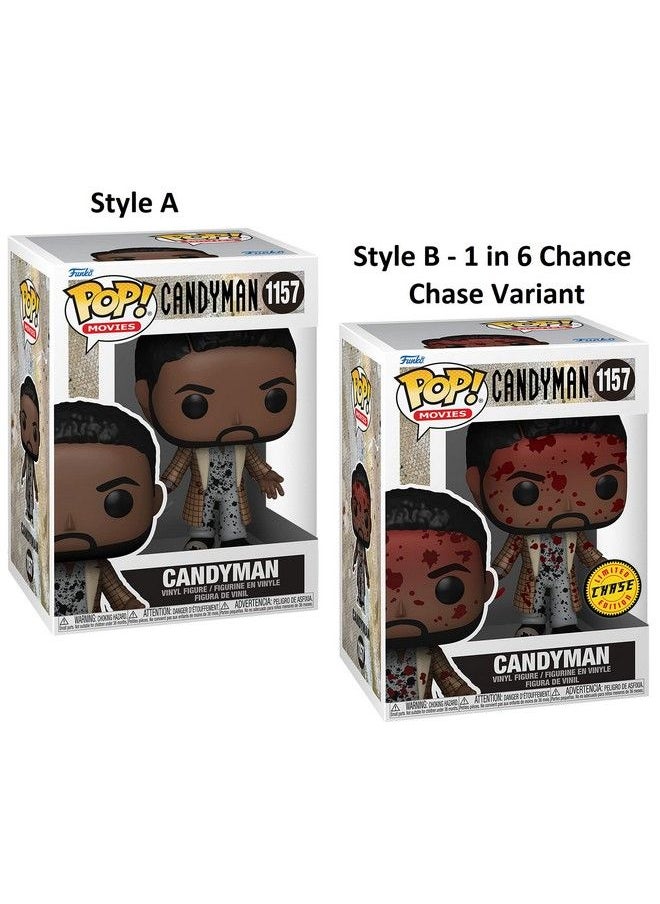 Pop! Movies Collector Set: Candyman (With Possible Chase Variant) Candyman With Bees And Sherman Field