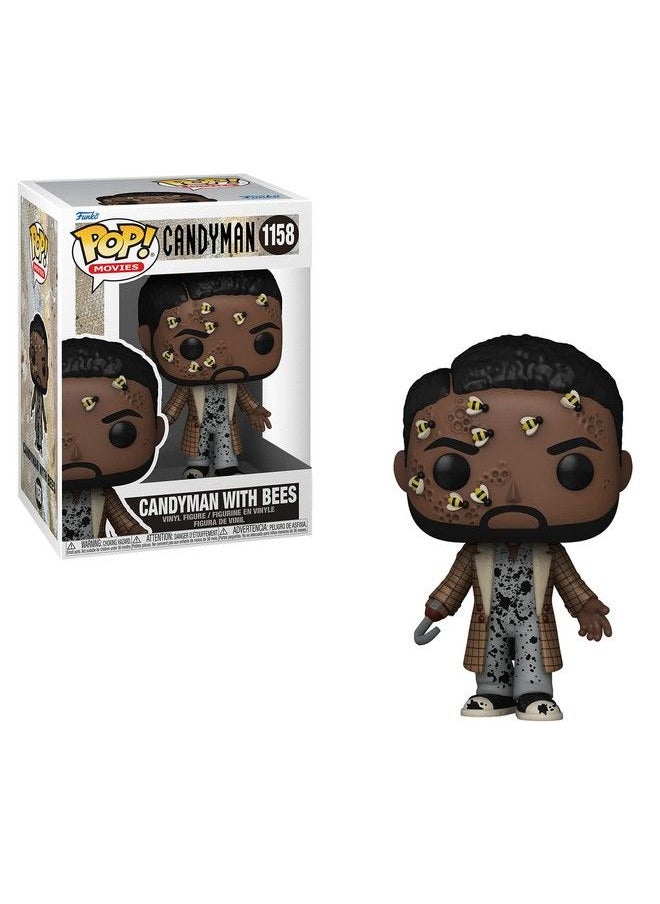 Pop! Movies Collector Set: Candyman (With Possible Chase Variant) Candyman With Bees And Sherman Field