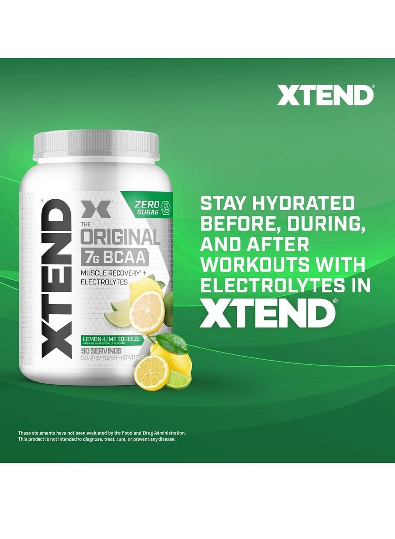 اسكتيند مسحوق الأحماض الأمينية المتشعبة الأصلية XTEND 90 وجبة الليمون والليمون المضغوط - Image 4