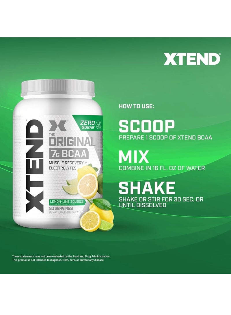 اسكتيند مسحوق الأحماض الأمينية المتشعبة الأصلية XTEND 90 وجبة الليمون والليمون المضغوط - Image 3