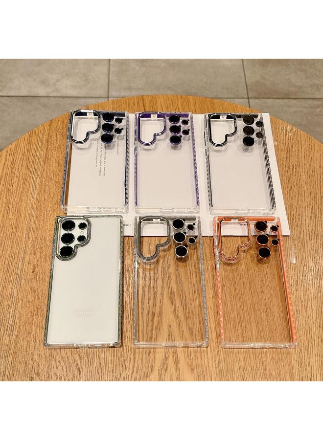 اس-توب جراب شفاف لهاتف Samsung Galaxy S24+ 5G مع فيلم عدسة - Image 2