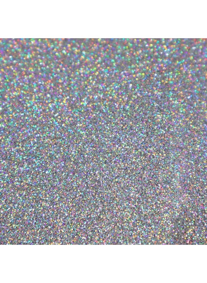 Electric Bliss Beauty - Holographic Silver - Shiny Glitter Spray, Body Glitter Spray, Hair Glitter Spray, Glitter Spray for Hair & Body Face Glitter, Eye Glitter, Body Glitter Rave Glitter Festival Accessories - Image 1
