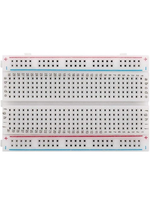 Breadboard 400 Points – Prototype Solderless Testing Board for Arduino, Raspberry Pi & DIY Electronics Projects