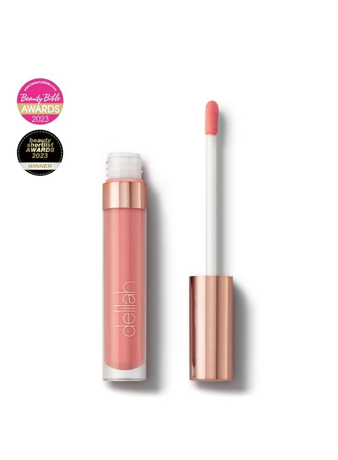 delilah - Ultimate Shine Lip Gloss - Modesty - Long Lasting, Hydrating, Non-Sticky & Moisturizing Vegan Formula - Vitamin E - Paraben Free - Cruelty Free - Glossy Finish - 0.22 Oz - Image 4