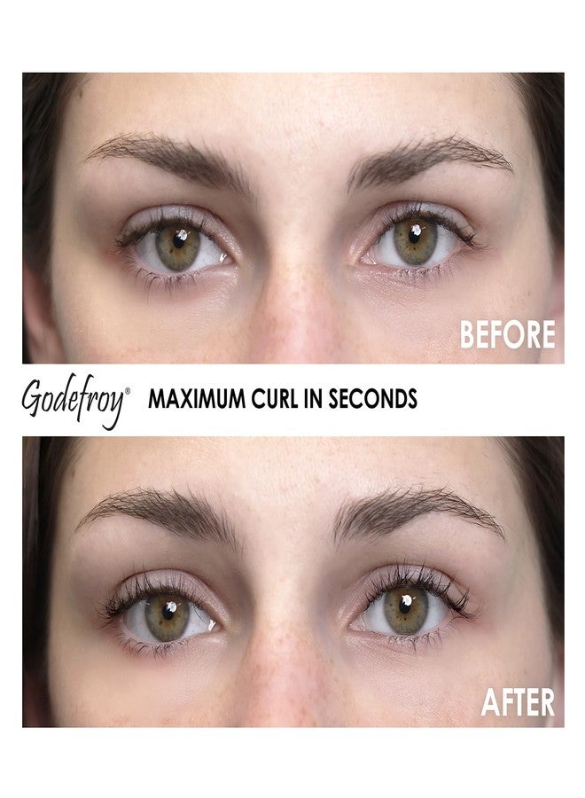 Godefroy Eyelash Curler for Women - No-Pinch Grip, Ergonomic Handle, Long-Lasting Lash Curl, Fits All Eye Shapes, Heat Retaining - Image 4