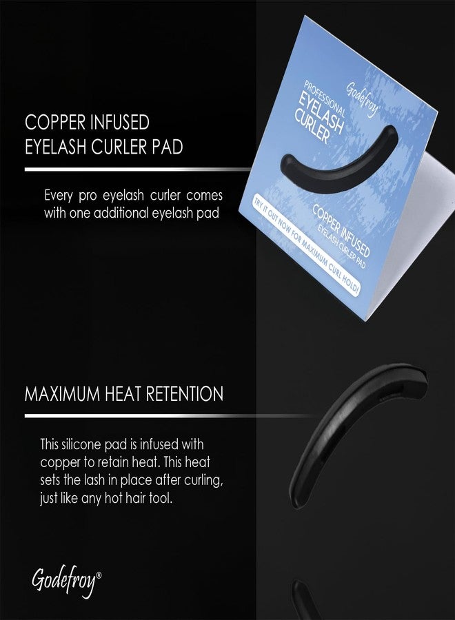 Godefroy Eyelash Curler for Women - No-Pinch Grip, Ergonomic Handle, Long-Lasting Lash Curl, Fits All Eye Shapes, Heat Retaining - Image 5